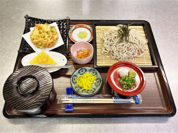 ザルそば定食